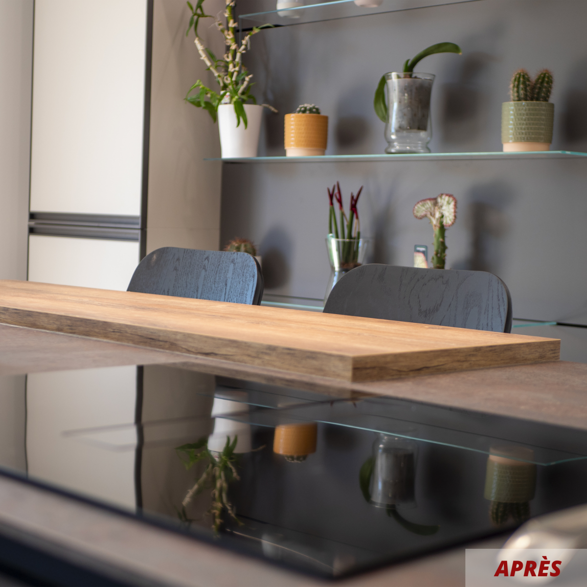 Avant / Après Rénovation cuisine familiale à Sète 