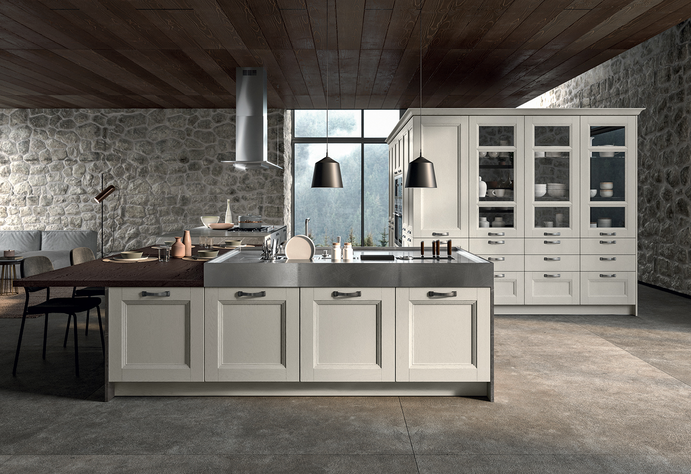 Cuisine Gioiosa îlot central