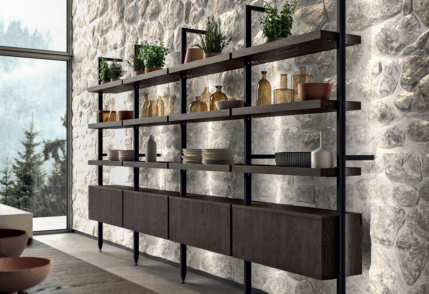 Cuisine Gioiosa étagère