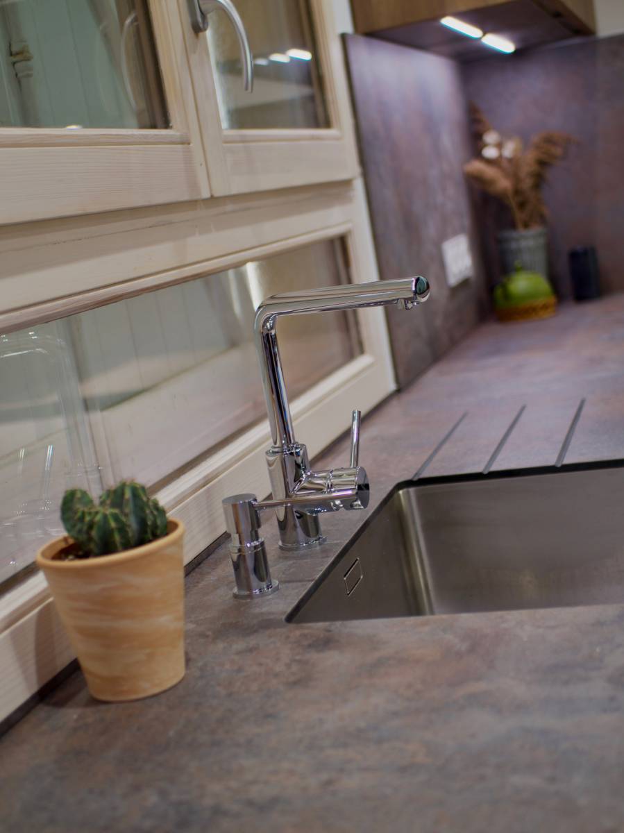 Évier cuisine moderne