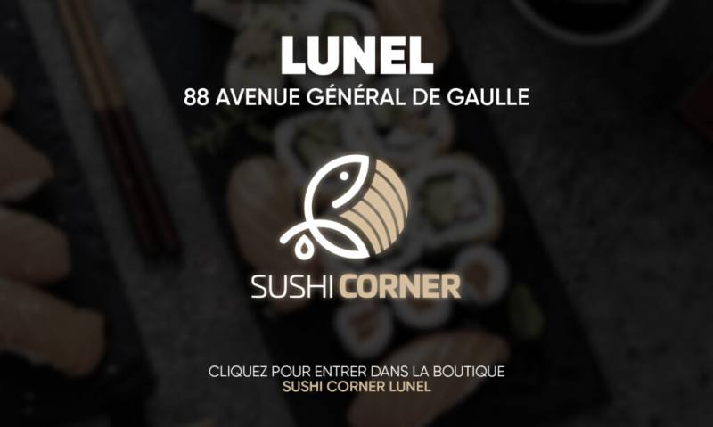 Restaurant japonais sushi lunel hérault 34 SUSHI CORNER