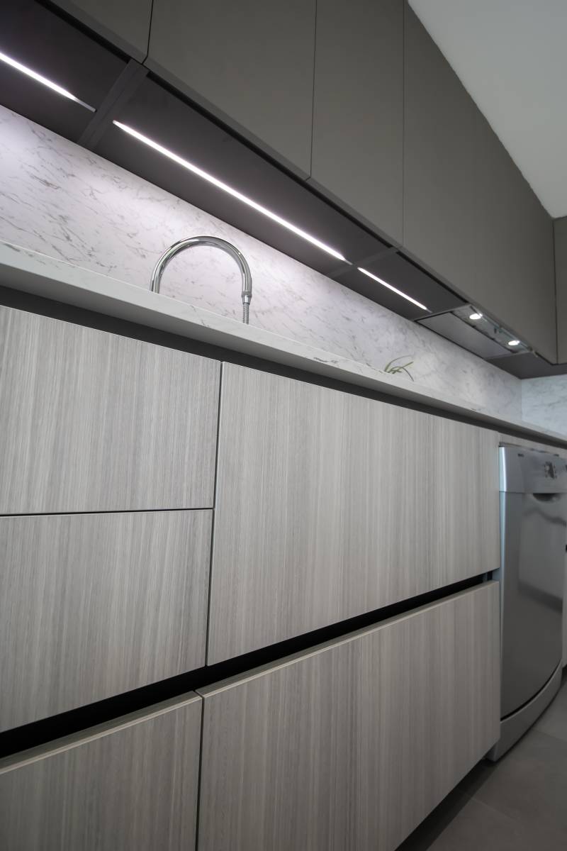 Mobilier en stratifié bois clair nîmes